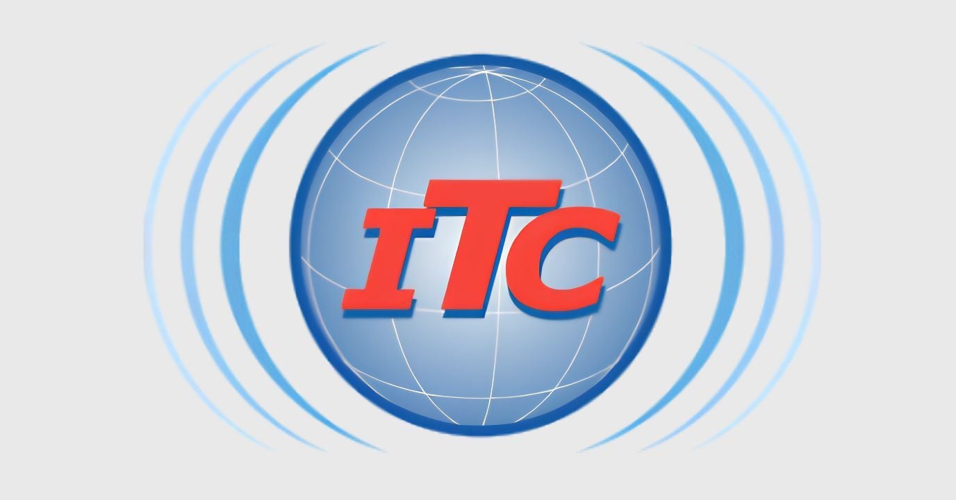 ITC TELEMETRY LOGO ON GRAY BACKGROUND